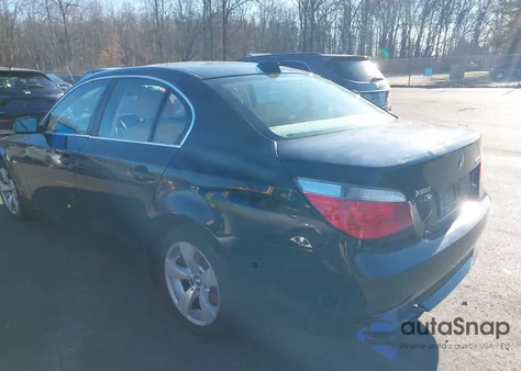 2006 BMW 525I из США, поврежденный, VIN WBANE53586CK87152